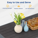 All-Weather Aluminum Outdoor Coffee Table