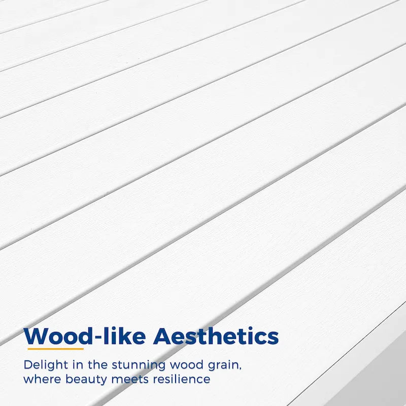 All-Weather Aluminum Outdoor Coffee Table