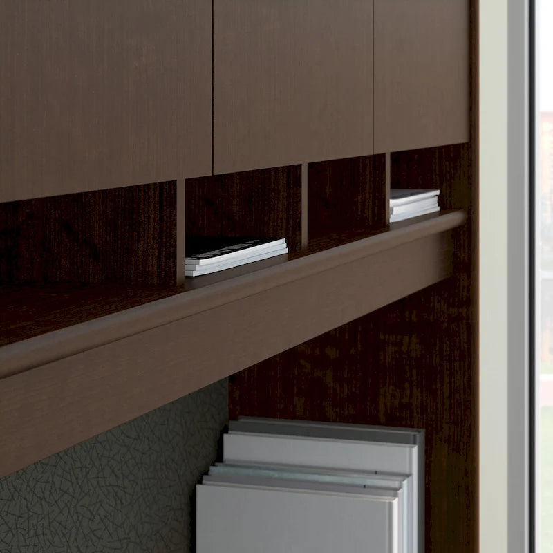 Series C 60W Desk with Hutch and Drawers by