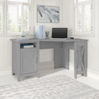 Key West 54W Corner Computer Desk with Storage