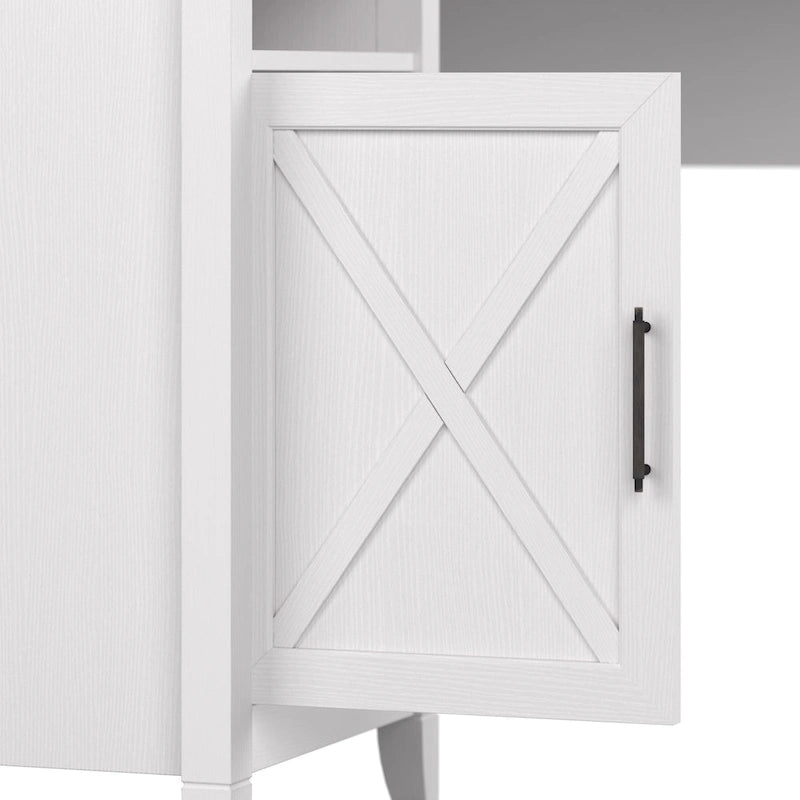 Key West 54W Corner Computer Desk with Storage