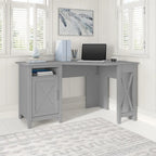 Key West 54W Corner Computer Desk with Storage