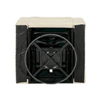 270 Swivel PU Leather Power Recliner with Phone Holder, Cup Holder, USB Port Home Theater Recliner for Living Room