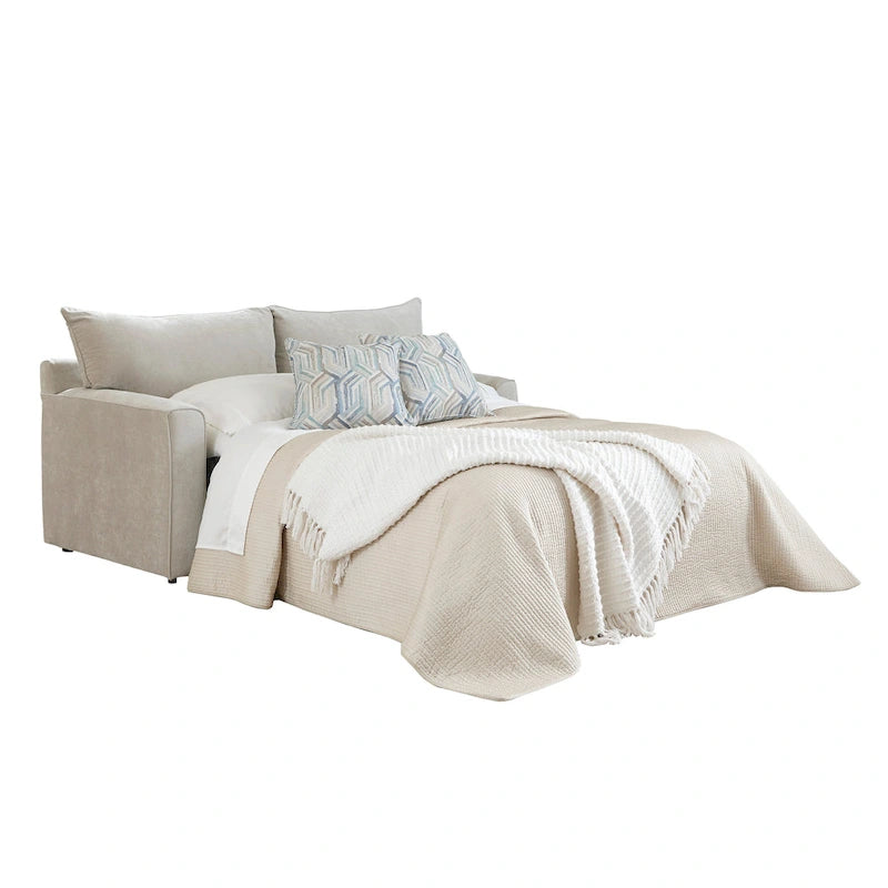 Capri Grey Sofa Bed with Gel Memory Foam Mattress