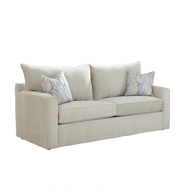 Capri Grey Sofa Bed with Gel Memory Foam Mattress
