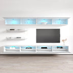 Fly I2 35TV Wall-mounted Floating Modern Entertainment Center Set