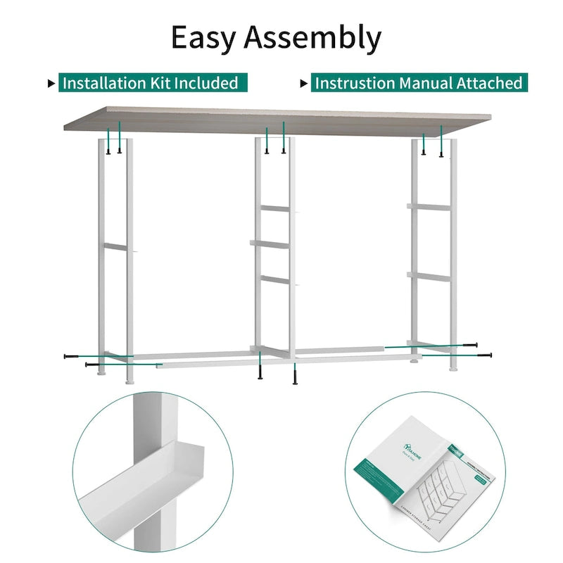 5-drawers Furniture Storage Chest Grey Dresser Organizer