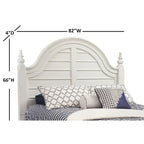 Roanoke Dove White Headboard