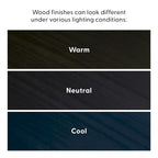 Scandinavian Twin Size Bed with Slatted Headboard