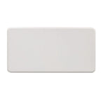 Oyster White Rectangular Leg Table