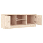 vidaXL TV Stand ALTA 44.1x13.8x16.1Solid Wood Pine - 44.1x 13.8x 16.1