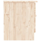 vidaXL TV Stand ALTA 44.1x13.8x16.1Solid Wood Pine - 44.1x 13.8x 16.1