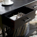 SAFAVIEH Eryka 2-Drawer Console Table - 35.5W x 13L x 29.5H - 36Wx13Dx30H