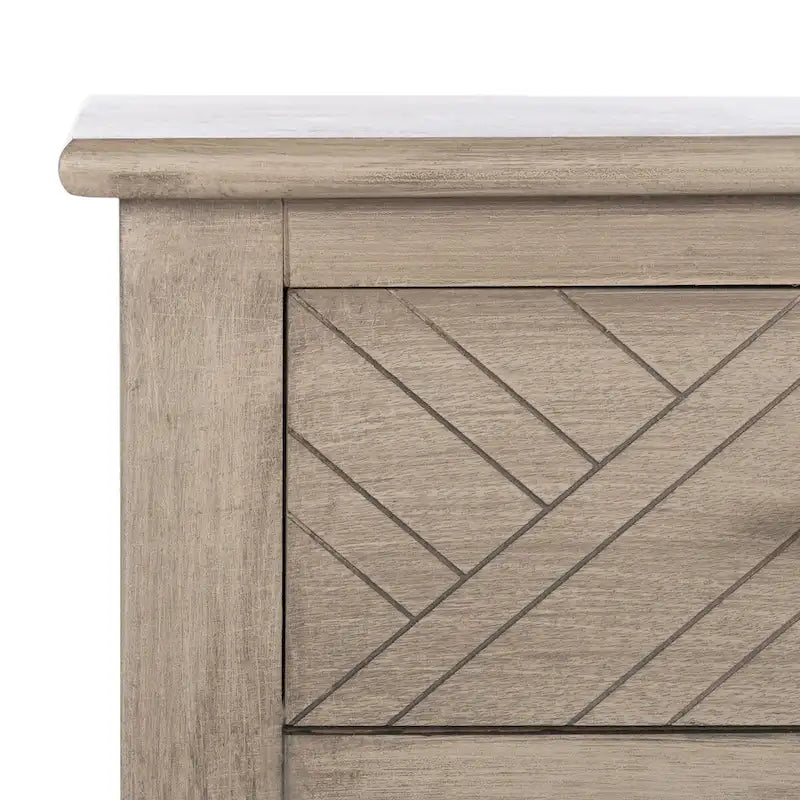 SAFAVIEH Eryka 2-Drawer Console Table - 35.5W x 13L x 29.5H - 36Wx13Dx30H