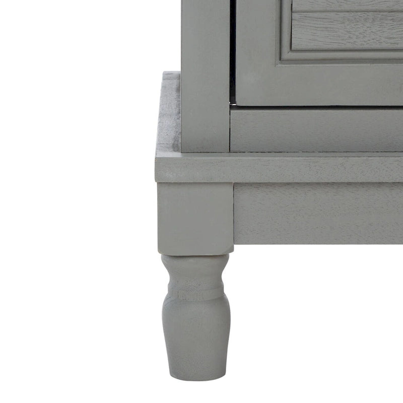 SAFAVIEH Caitlyn 2 Door 1 Shelf Media Stand - 47W x 16D x 20H - 47Wx16Dx20H