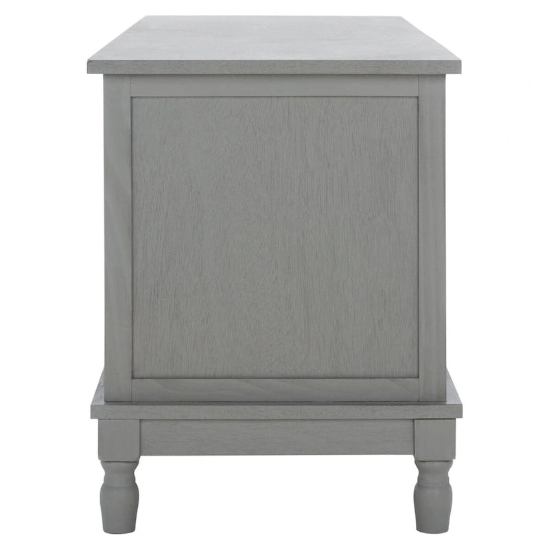 SAFAVIEH Caitlyn 2 Door 1 Shelf Media Stand - 47W x 16D x 20H - 47Wx16Dx20H