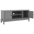 SAFAVIEH Caitlyn 2 Door 1 Shelf Media Stand - 47W x 16D x 20H - 47Wx16Dx20H