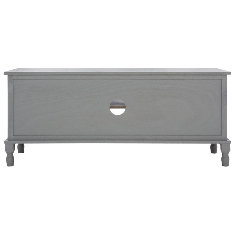 SAFAVIEH Caitlyn 2 Door 1 Shelf Media Stand - 47W x 16D x 20H - 47Wx16Dx20H