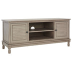 SAFAVIEH Caitlyn 2 Door 1 Shelf Media Stand - 47W x 16D x 20H - 47Wx16Dx20H