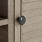 SAFAVIEH Caitlyn 2 Door 1 Shelf Media Stand - 47W x 16D x 20H - 47Wx16Dx20H