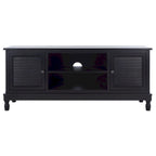 SAFAVIEH Caitlyn 2 Door 1 Shelf Media Stand - 47W x 16D x 20H - 47Wx16Dx20H
