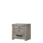 Perrine Gray Platform Bed