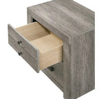 Perrine Gray Platform Bed