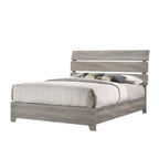 Perrine Gray Platform Bed