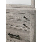 Perrine Gray Platform Bed