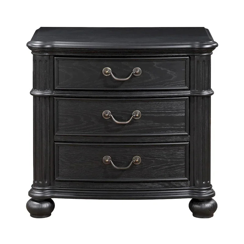 Taylor Black 5-piece Tufted Upholstered Bedroom Set