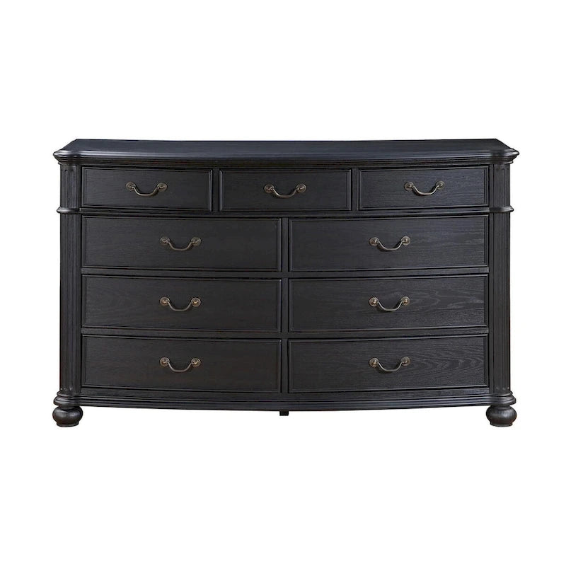 Taylor Black 5-piece Tufted Upholstered Bedroom Set