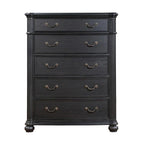 Taylor Black 5-piece Tufted Upholstered Bedroom Set