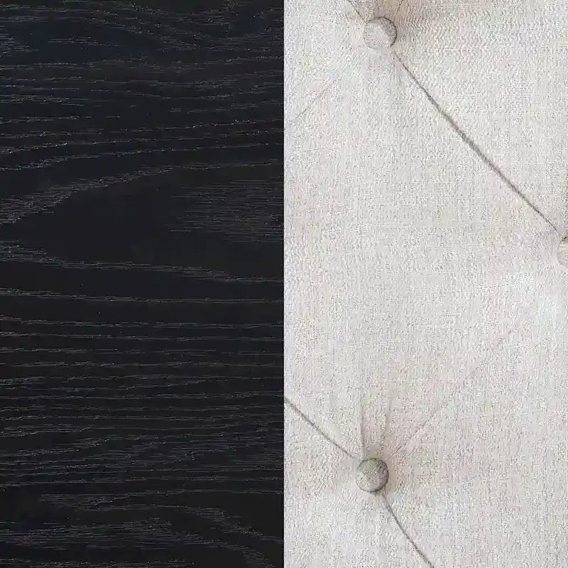 Taylor Black 5-piece Tufted Upholstered Bedroom Set