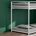 Twin over Twin Metal Bunk For Bedroom