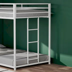 Twin over Twin Metal Bunk For Bedroom