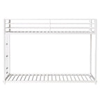 Twin over Twin Metal Bunk For Bedroom