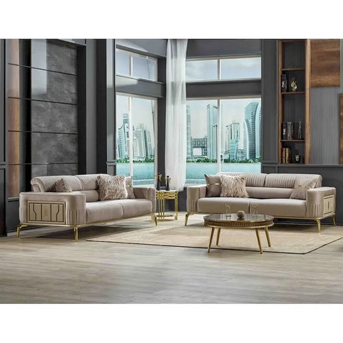 Armony 2-Pieces One Sofa One Loveseat Living Room Set