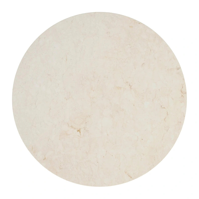 Danielle 44Round Pedestal Marble Dining Table