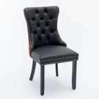High-end Tufted Contemporary Upholstered Dining Chair with Nailhead Trim