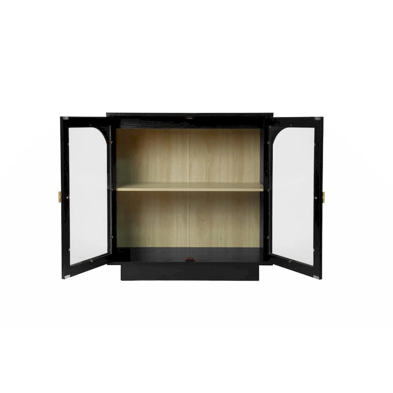 Storage Cabinet with Acrylic Door for Living Room, Dining Room, Study