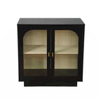 Storage Cabinet with Acrylic Door for Living Room, Dining Room, Study