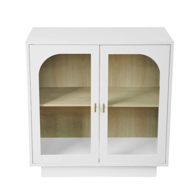 Storage Cabinet with Acrylic Door for Living Room, Dining Room, Study