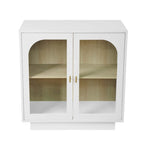Storage Cabinet with Acrylic Door for Living Room, Dining Room, Study