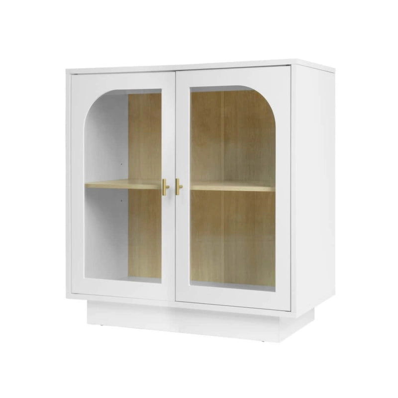 Storage Cabinet with Acrylic Door for Living Room, Dining Room, Study