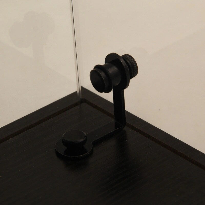 Tawny 4 Shelves Glass Display Cabinet, Floor Standing Curio Bookshelf for Living Room, Office,Cloakroom