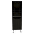 Bar Cabinet for Kitchen, Dining Room,Living Room, Black