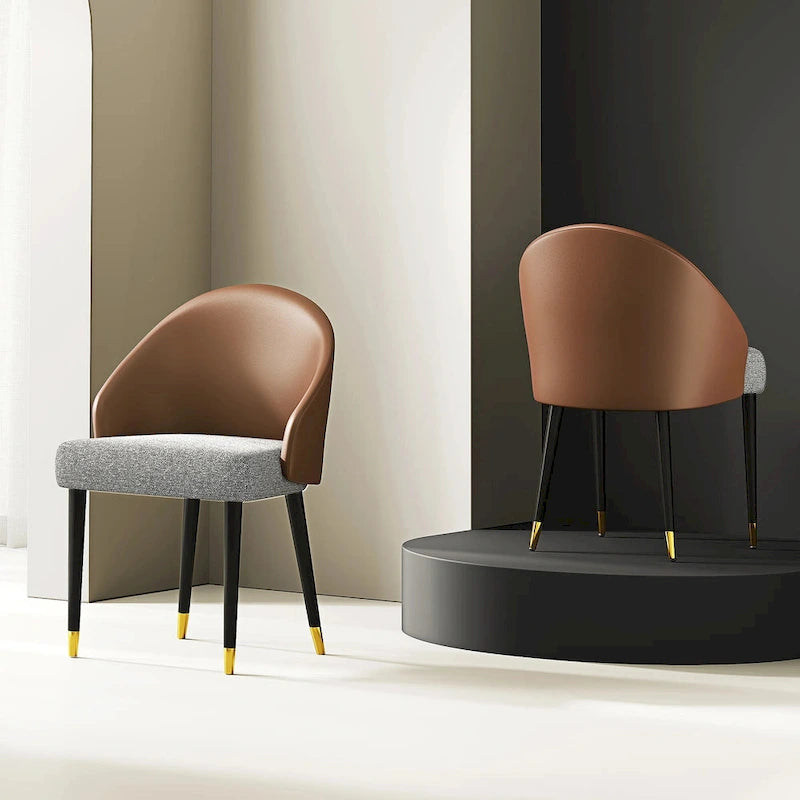 9 - Piece 94.48Rectangular Extendable Sintered Stone Dining Table with 8 Faux leather Chairs Dining Set