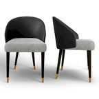 9 - Piece 94.48Rectangular Extendable Sintered Stone Dining Table with 8 Faux leather Chairs Dining Set